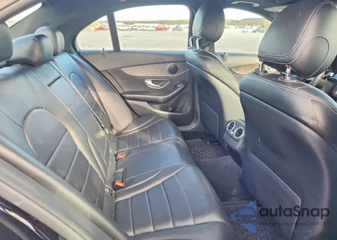 2019 Mercedes-Benz C 300 4Matic из США, поврежденный, VIN 55SWF8EB3KU284678